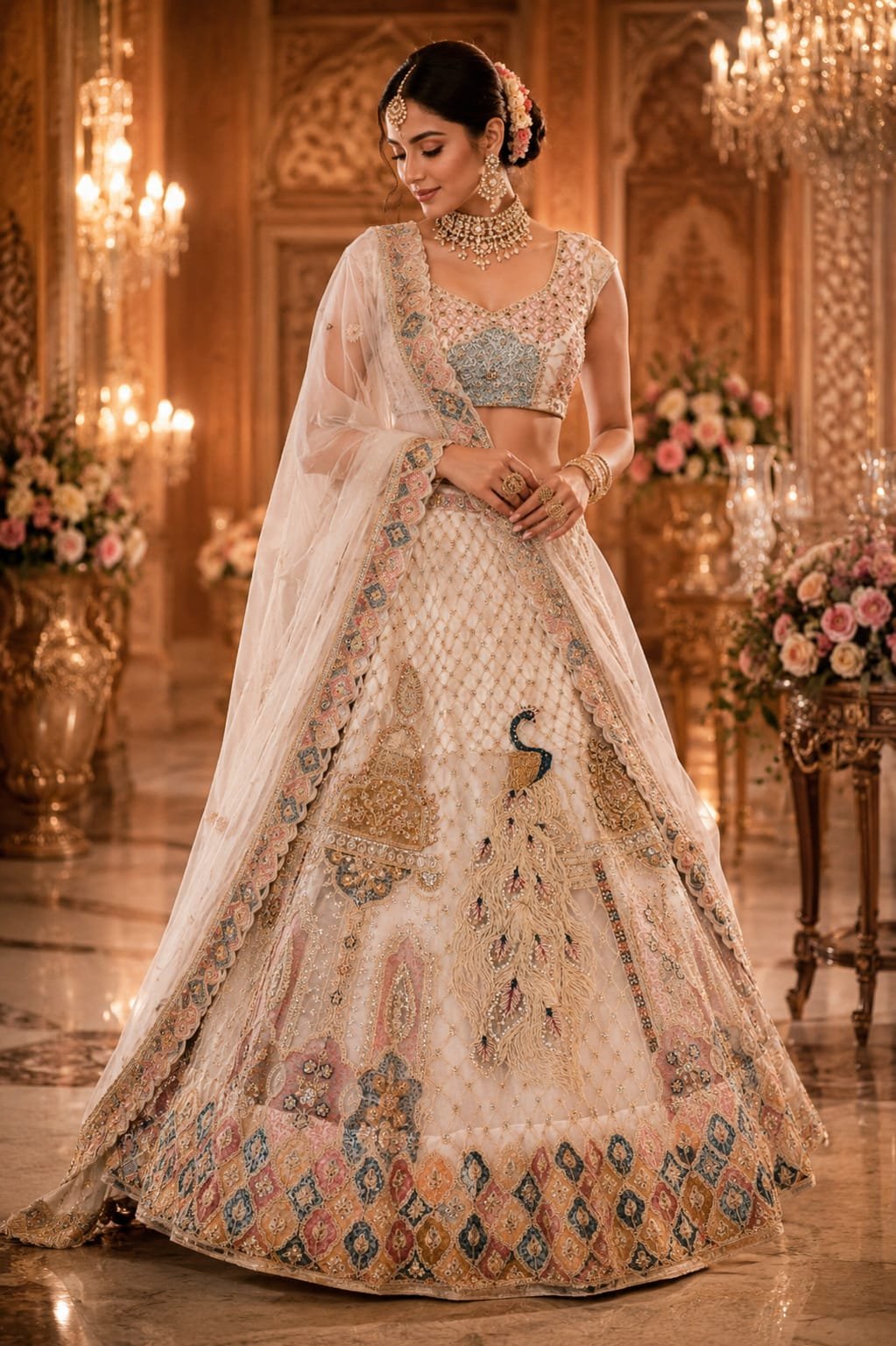 Marium-UZ-Zamani Premium Lehenga